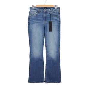 NWT Edwin Lark Mid-Rise Bootcut Stretch Denim Jean In Flashback Blue Size 29